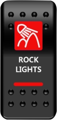 SWITCH ROCK LIGHTS-RED